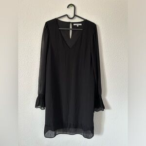 Naked zebra black slip dress sz M